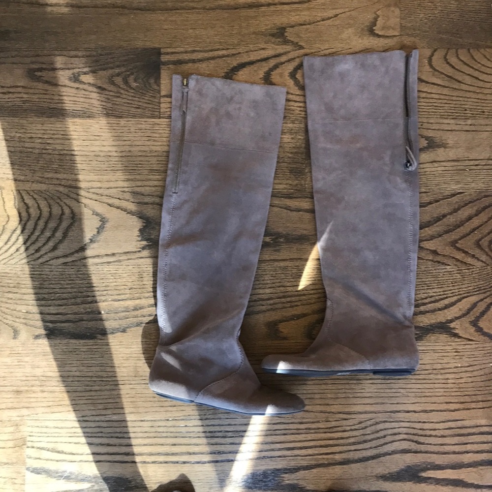 LOFT tall knee high boots (no heel)